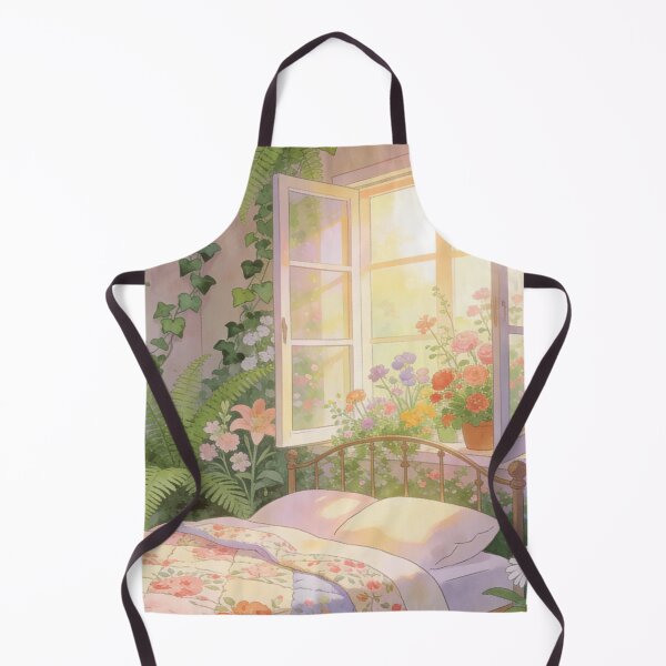 Artikelvorschau, Romantic Floral Bedroom Decor, Indoor Garden Illustrations entworfen und verkauft von BlareBlare.