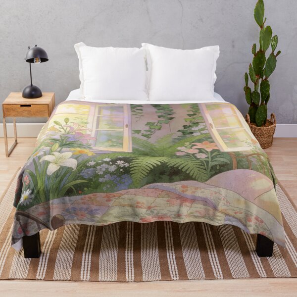 Item preview, Romantic Floral Bedroom Decor, Indoor Garden Illustrations designed and sold by BlareBlare.