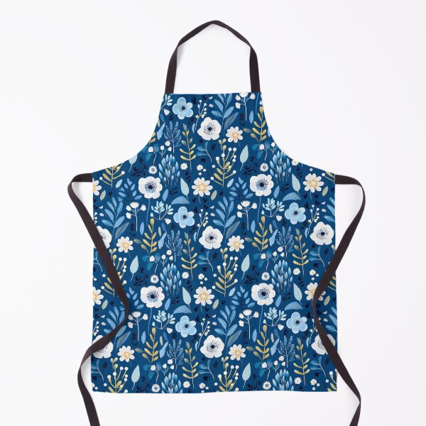 Item preview, Blue Florals 2 designed and sold by Dawne's Designs.