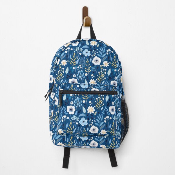 Item preview, Blue Florals 2 designed and sold by Dawne's Designs.