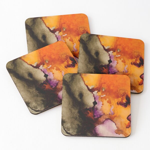 Item preview, Feminine Fire Abstract Artwork designed and sold by Eat Colour for Breakfast .
