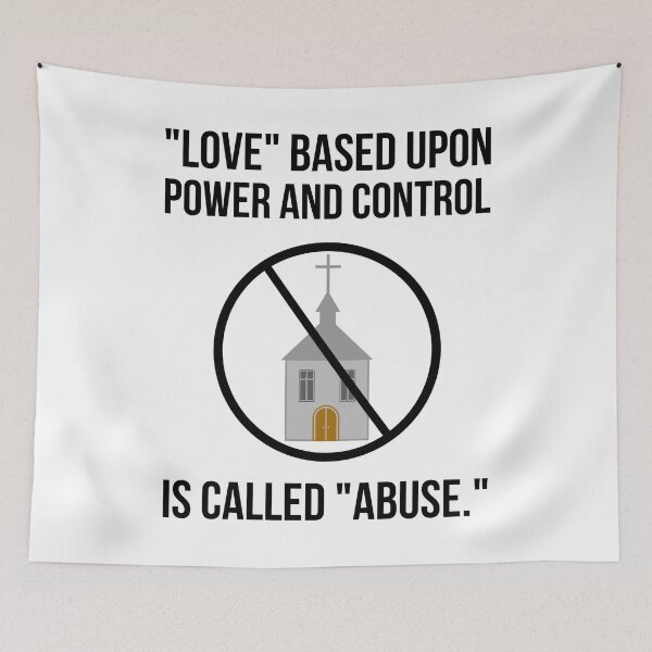 Item preview, “Love” based upon power and control is called “abuse.”  designed and sold by Rachel the Artist .