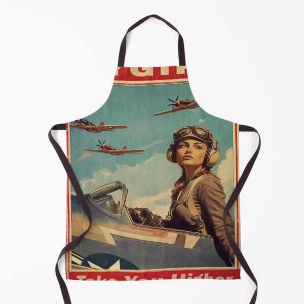 Item preview, Woman Fighter Pilot Poster designed and sold by uncledougie.
