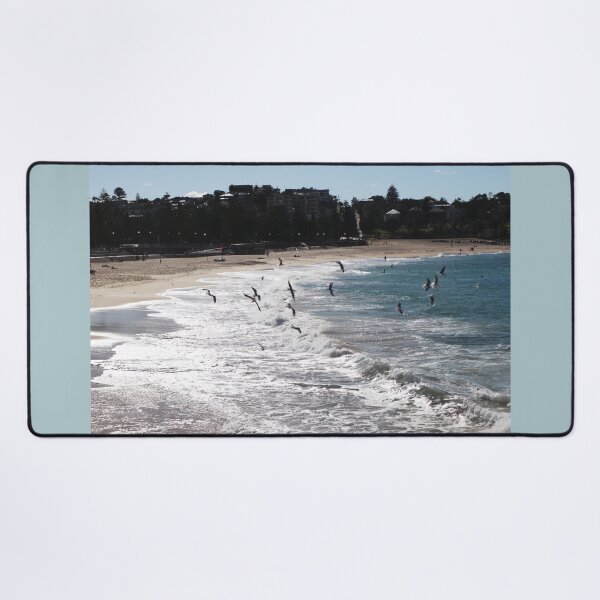 Item preview, Seagulls flying at Coogee Beach, Sydney 2023 designed and sold by Lauren Elizabeth Photograhy AU.