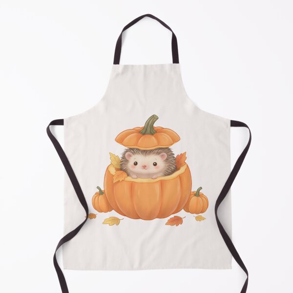 Item preview, Cute Hedgehog in Pumpkin designed and sold by naragon4289.