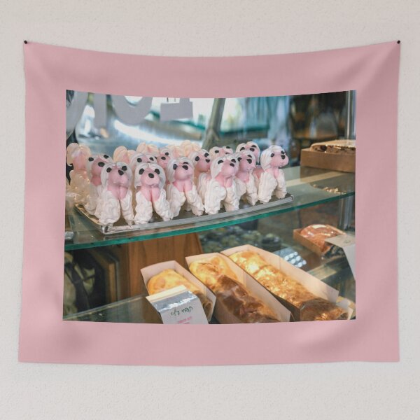 Item preview, Haifa, Israel. Caniches en una panadería. designed and sold by UltraQuirky.