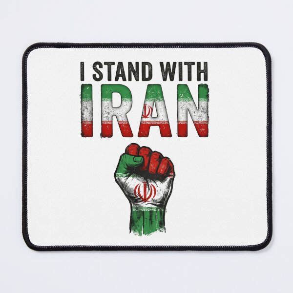 Item preview, I Stand With Iran Against War And Violence designed and sold by SkeletonsDanger.