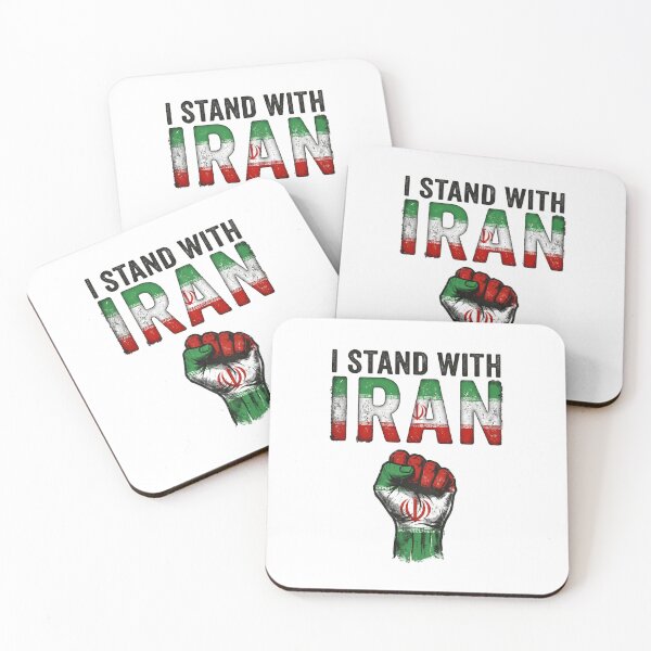 Item preview, I Stand With Iran Against War And Violence designed and sold by SkeletonsDanger.