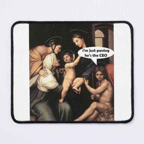Item preview, Raphael's Madonna of the Cloth - Who is the leader designed and sold by lijoy.