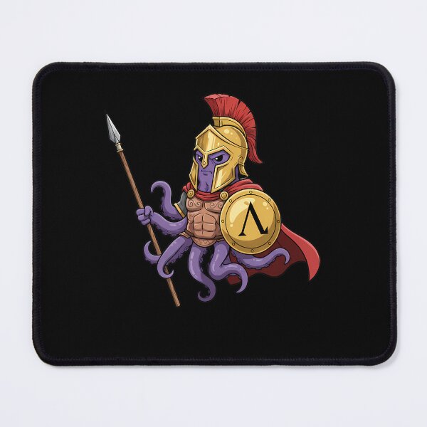 Item preview, Spartan Octopus Ancient Greek Hoplite Warrior designed and sold by k3rstman1.
