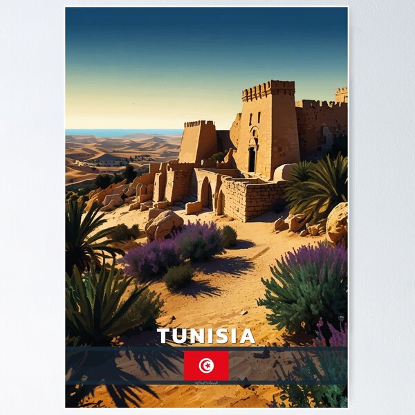 Item preview, Tunisia Travel  designed and sold by Thistle-TShop.