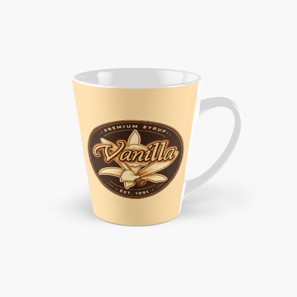 Item preview, Vintage Vanilla Syrup Label – Café Coffee Aesthetic Est 1991 designed and sold by sososweett.