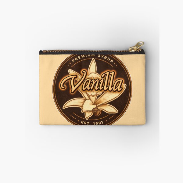 Item preview, Vintage Vanilla Syrup Label – Café Coffee Aesthetic Est 1991 designed and sold by sososweett.