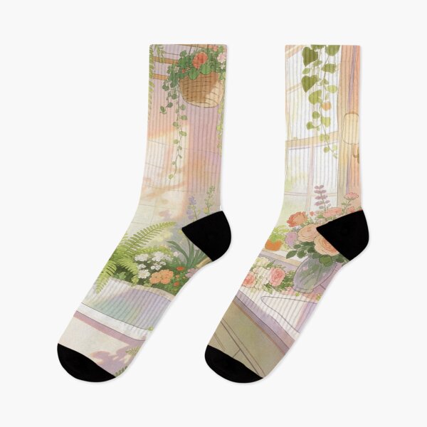 Item preview, Beautiful Indoor Garden Illustration Set, Floral Bathroom Wall Art Prints designed and sold by BlareBlare.