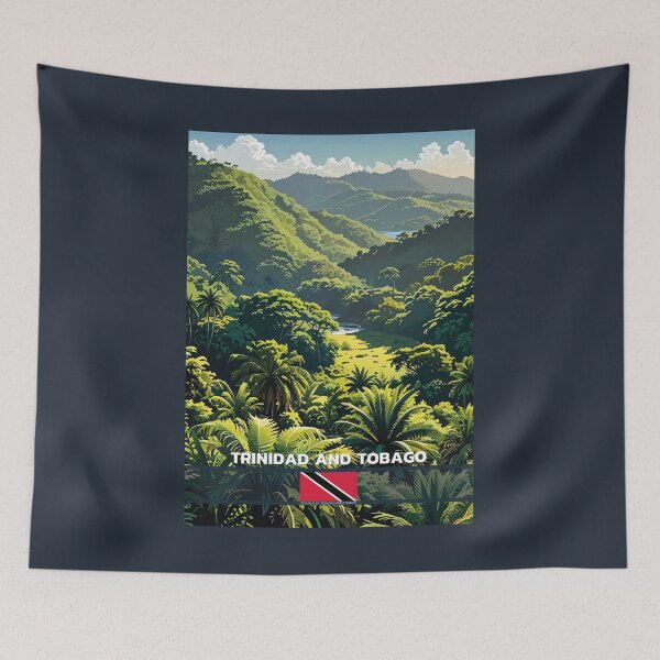 Item preview, Trinidad and Tobago Travel  designed and sold by Thistle-TShop.