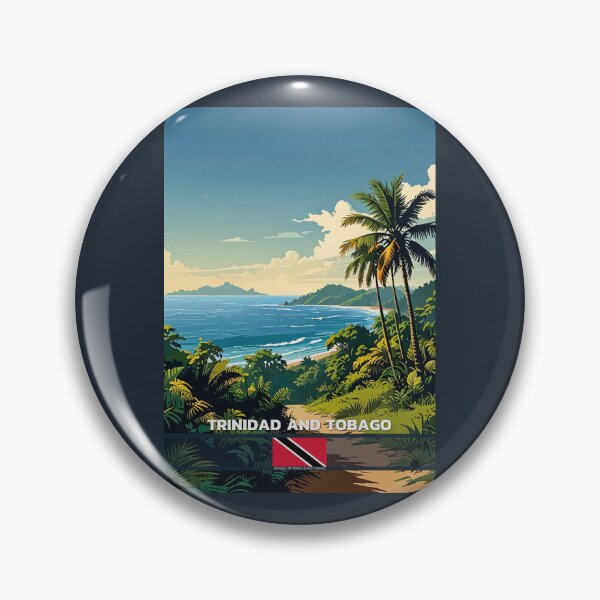 Item preview, Trinidad and Tobago Travel  designed and sold by Thistle-TShop.