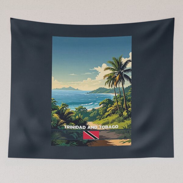 Item preview, Trinidad and Tobago Travel  designed and sold by Thistle-TShop.