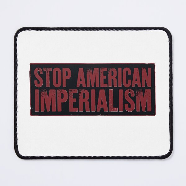 Item preview, Stop American Imperialism Iran World Peace Against War designed and sold by SkeletonsDanger.