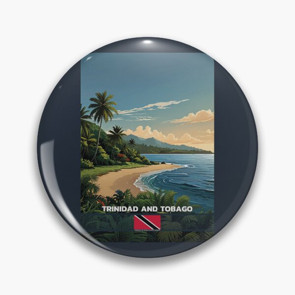 Item preview, Trinidad and Tobago Travel  designed and sold by Thistle-TShop.