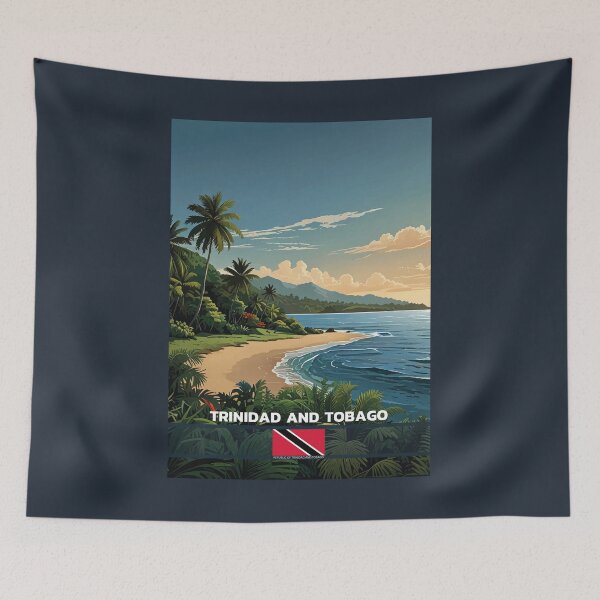 Item preview, Trinidad and Tobago Travel  designed and sold by Thistle-TShop.