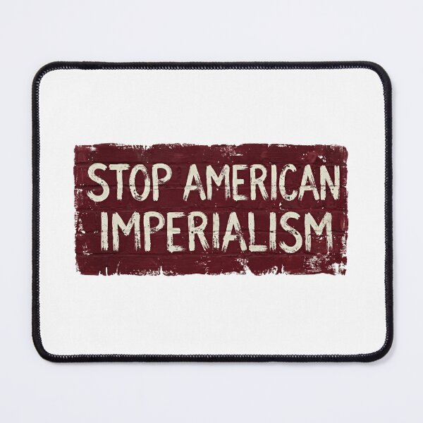 Item preview, Stop American Imperialism Anti Iran War Protest designed and sold by SkeletonsDanger.