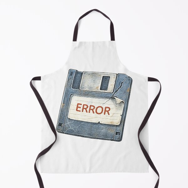 Item preview, Retro Floppy Disk – ERROR Sticker Illustration designed and sold by Felixuss.
