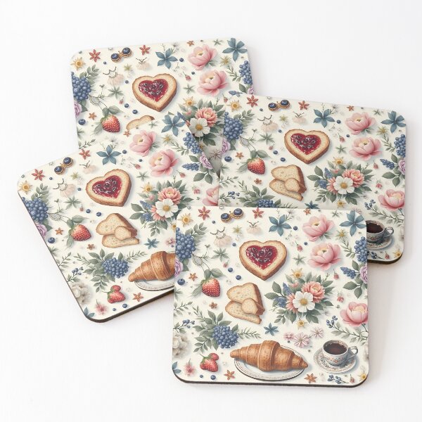 Item preview, Floral Breakfast Delight designed and sold by Shelley Loewnau-Jones Studio.