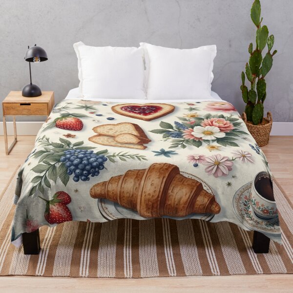 Item preview, Floral Breakfast Delight designed and sold by Shelley Loewnau-Jones Studio.