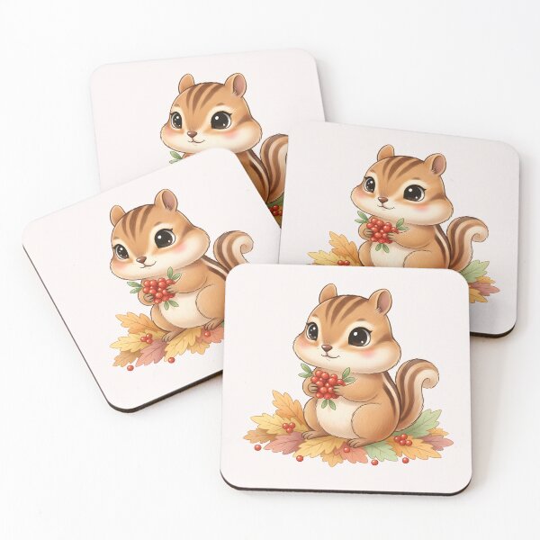 Item preview, Cute Chipmunk with Berries designed and sold by naragon4289.