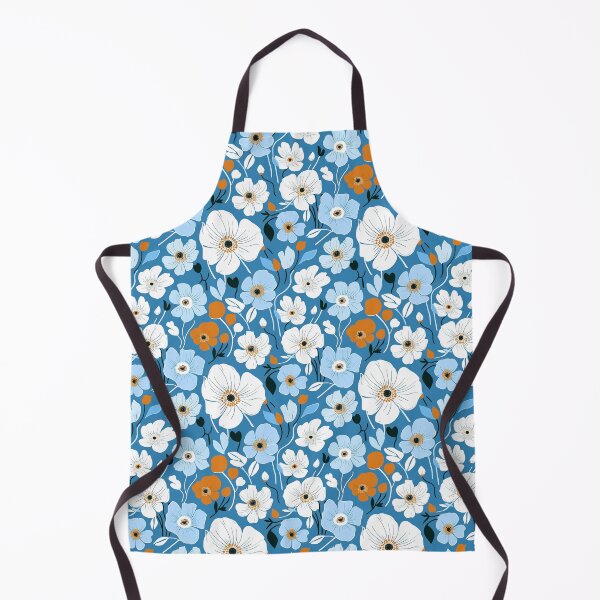 Item preview, Blue Florals 3 designed and sold by Dawne's Designs.