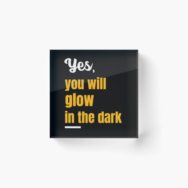 Item preview, Yes, you will glow in the dark - Nuclear Medicine Technologist designed and sold by STPrints.