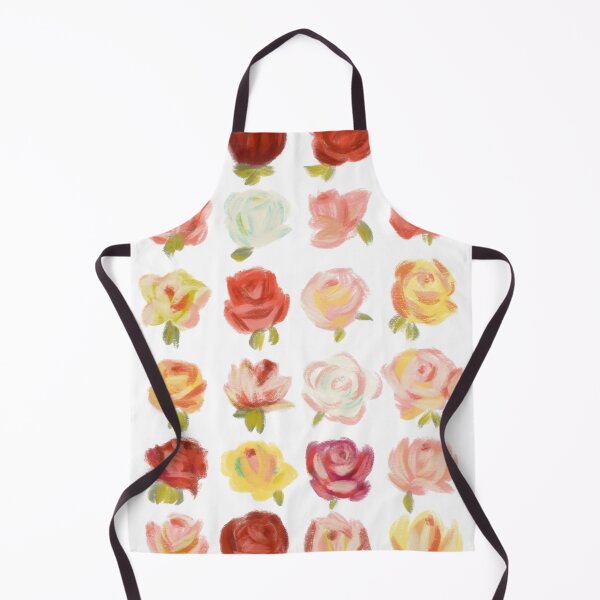 Item preview, colorful abstract roses designed and sold by kristinsosadesign.