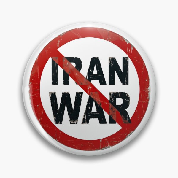 Item preview, No War With Iran Peace Over War Always designed and sold by SkeletonsDanger.