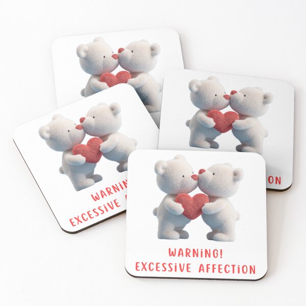 Item preview, Warning! Excessive Affection designed and sold by bubblyrainbow.