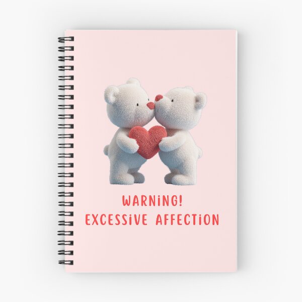 Item preview, Warning! Excessive Affection designed and sold by bubblyrainbow.