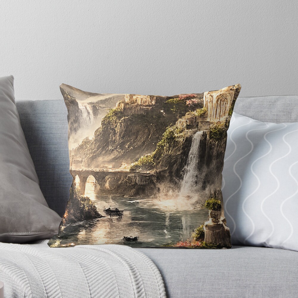 Item preview, Throw Pillow designed and sold by ouatisworld.