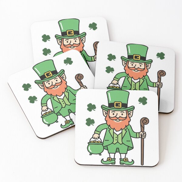 Item preview, Lucky Little Leprechaun with Pot of Gold designed and sold by mossandmyth1984.