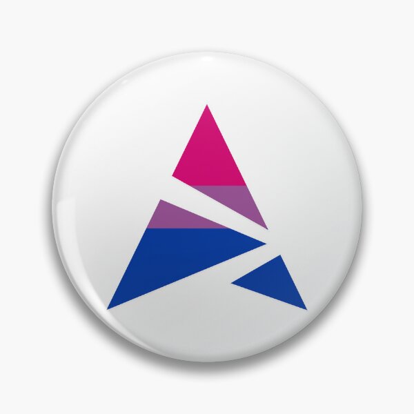 Item preview, Artix Linux Bi Pride Sticker – LGBTQ Open Source Decal designed and sold by PenguinPowered.