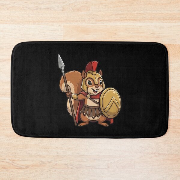Item preview, Brave Spartan Squirrel Ancient Greek Warrior Hero designed and sold by k3rstman1.