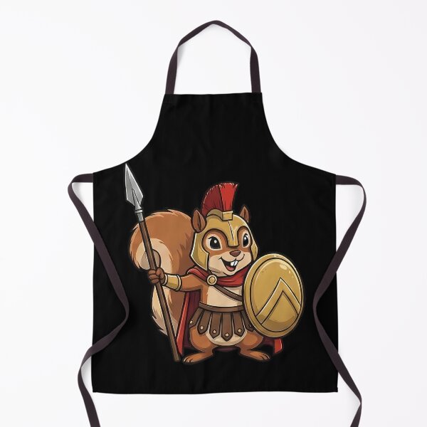 Item preview, Brave Spartan Squirrel Ancient Greek Warrior Hero designed and sold by k3rstman1.