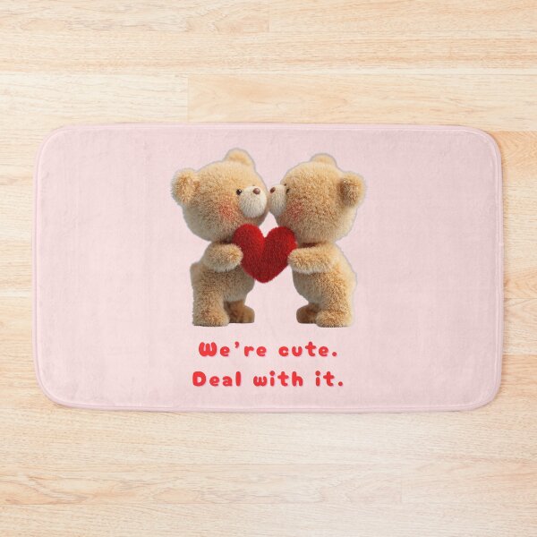 Item preview, We are cute! Deal with it. designed and sold by bubblyrainbow.