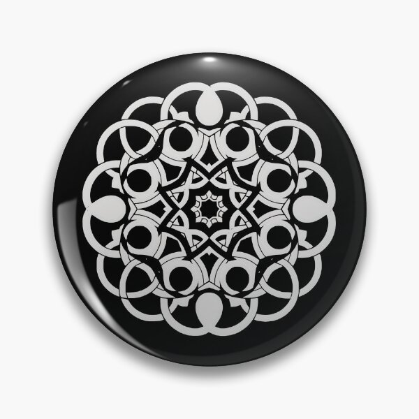 Item preview, Geometric Mandala Ornamental Wht designed and sold by UrbanPrts.