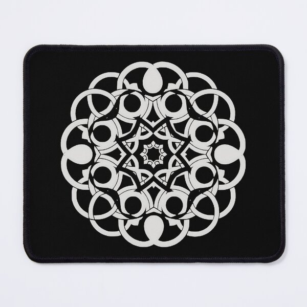 Item preview, Geometric Mandala Ornamental Wht designed and sold by UrbanPrts.