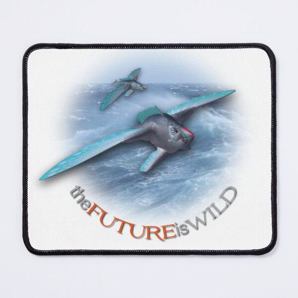 Item preview, The Future is Wild - Ocean Flish shirt designed and sold by The Paleo shop ..