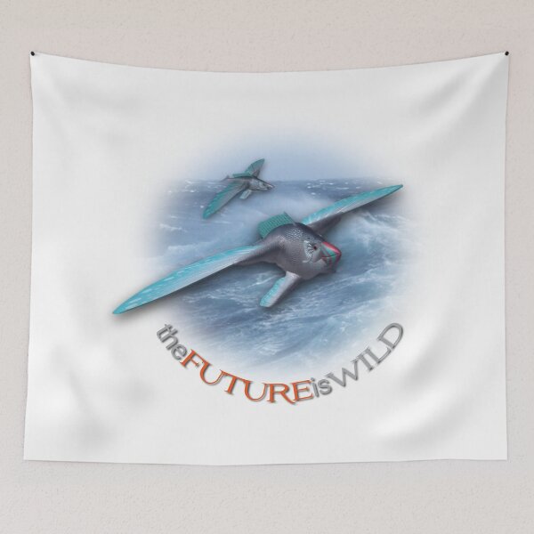 Item preview, The Future is Wild - Ocean Flish shirt designed and sold by The Paleo shop ..