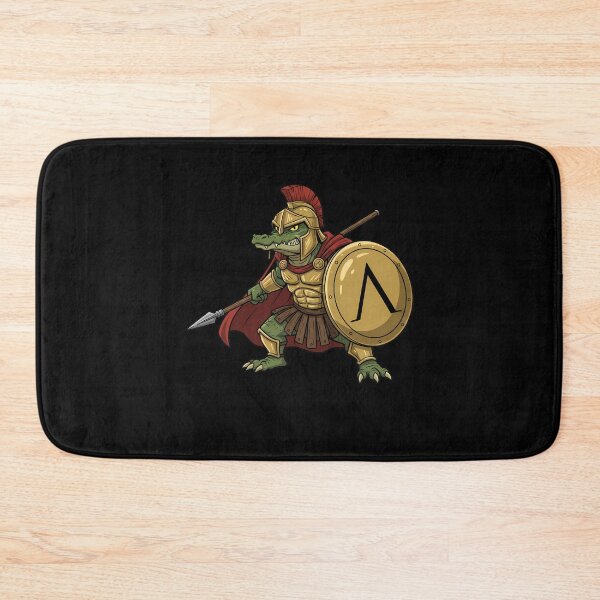 Item preview, Spartan Alligator Ancient Greek Warrior Hoplite designed and sold by k3rstman1.