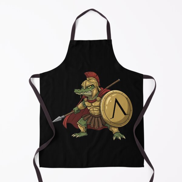Item preview, Spartan Alligator Ancient Greek Warrior Hoplite designed and sold by k3rstman1.