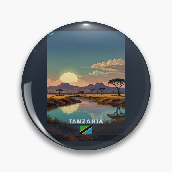 Item preview, Tanzania Travel  designed and sold by Thistle-TShop.