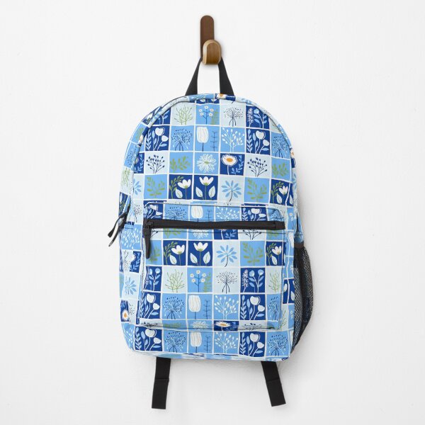 Item preview, Blue Florals 4 designed and sold by Dawne's Designs.