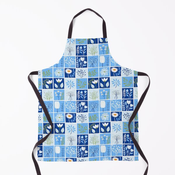 Item preview, Blue Florals 4 designed and sold by Dawne's Designs.